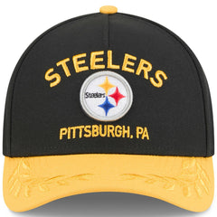 2025 NFL Draft 9FORTY A-Frame M-Crown Adjustable Hat - Pittsburgh Steelers