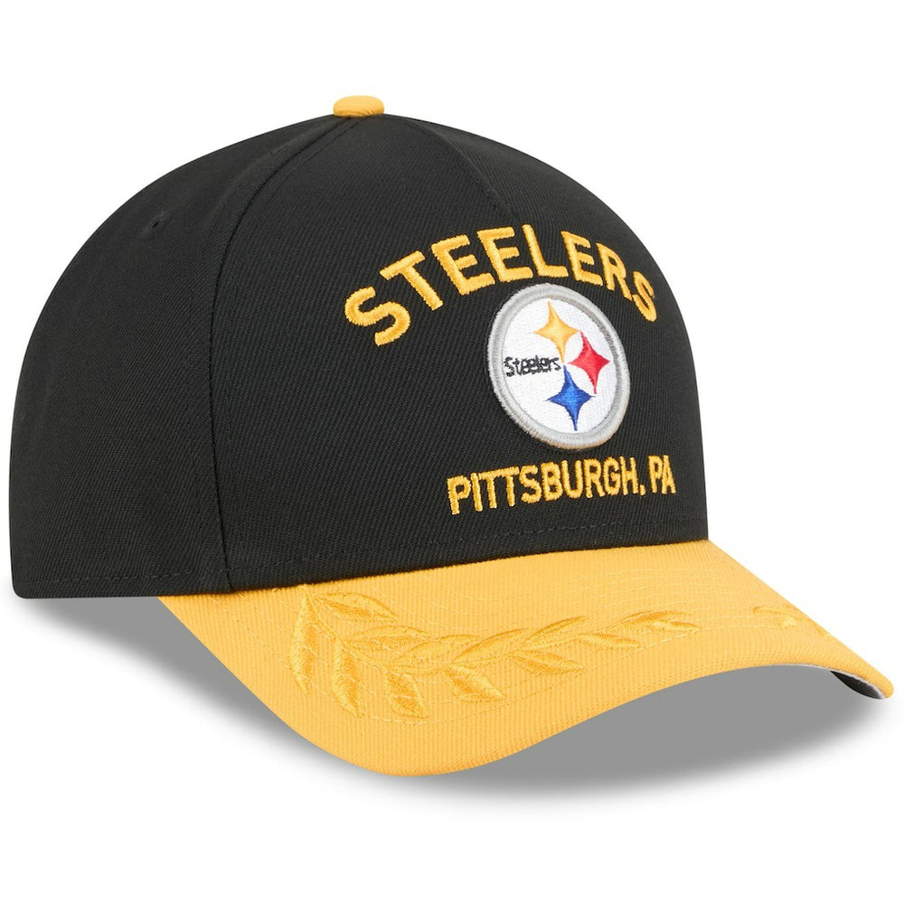 2025 NFL Draft 9FORTY A-Frame M-Crown Adjustable Hat - Pittsburgh Steelers