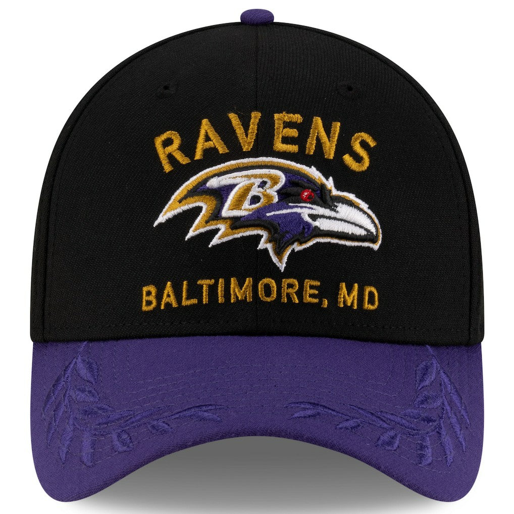 2025 NFL Draft 39THIRTY Flex Hat - Baltimore Ravens