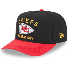 Youth 2025 NFL Draft A-Frame 9FIFTY Snapback Hat - Kansas City Chiefs