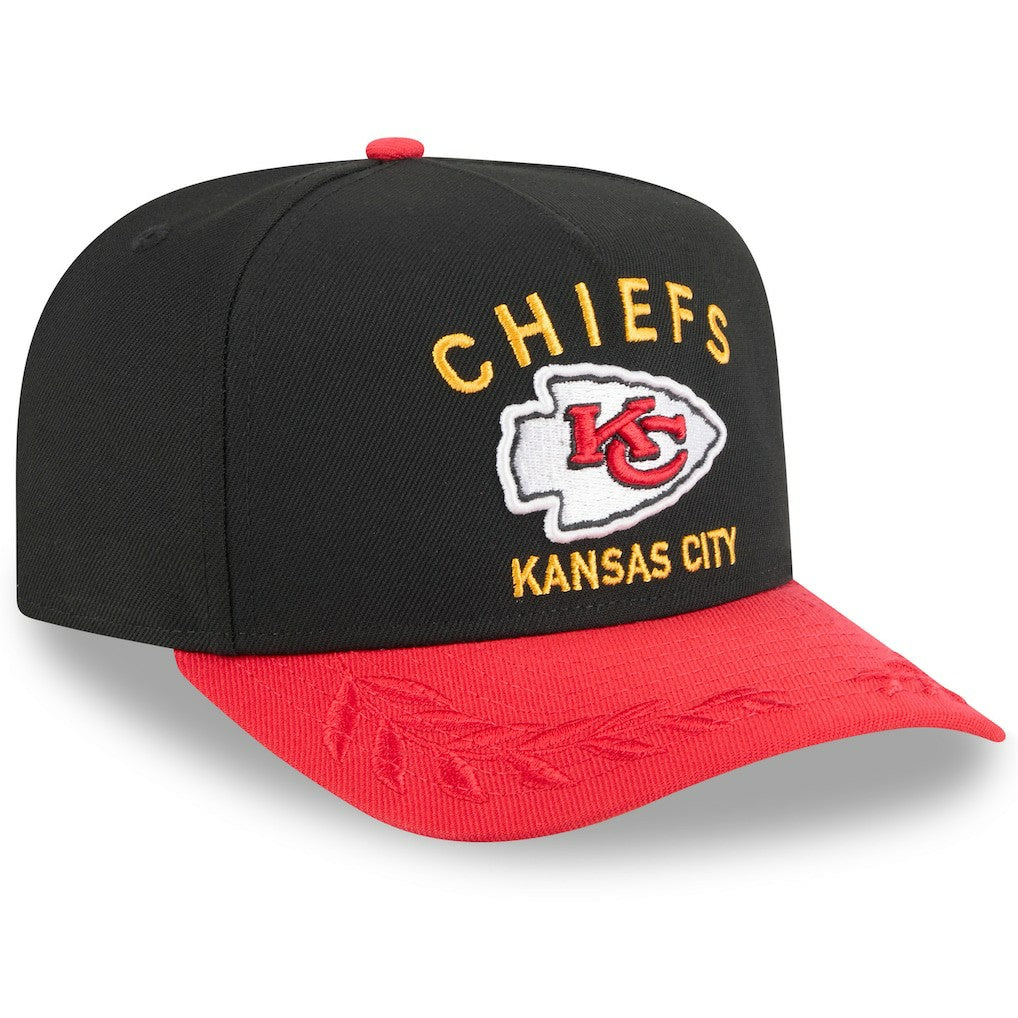 Youth 2025 NFL Draft A-Frame 9FIFTY Snapback Hat - Kansas City Chiefs