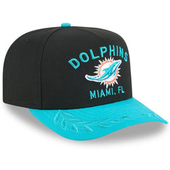 Youth 2025 NFL Draft A-Frame 9FIFTY Snapback Hat - Miami Dolphins