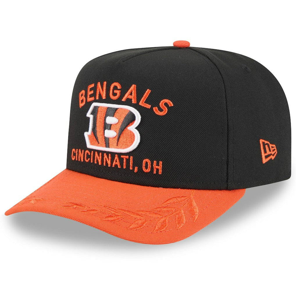 Youth 2025 NFL Draft A-Frame 9FIFTY Snapback Hat - Cincinnati Bengals