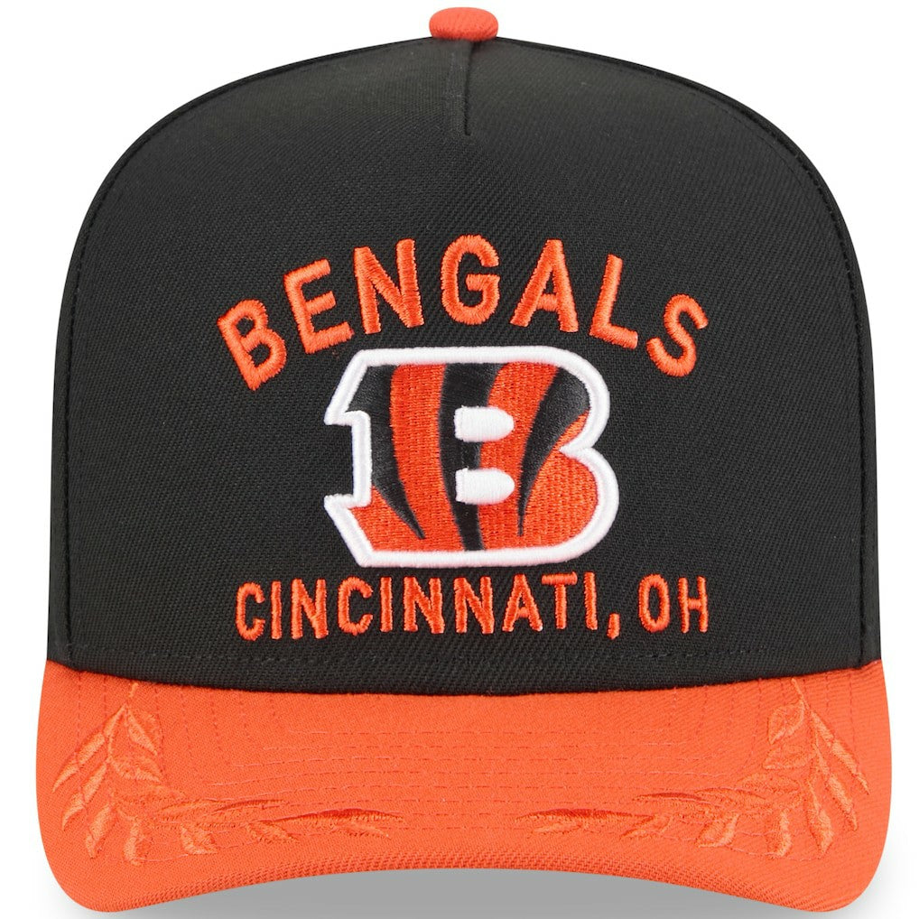 Youth 2025 NFL Draft A-Frame 9FIFTY Snapback Hat - Cincinnati Bengals