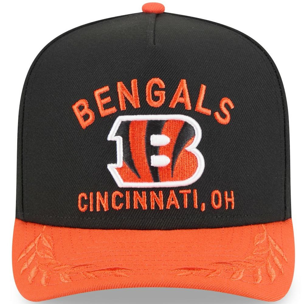 Youth 2025 NFL Draft A-Frame 9FIFTY Snapback Hat - Cincinnati Bengals