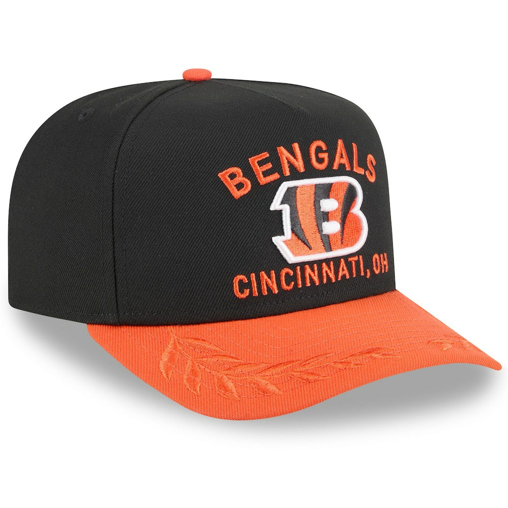 Youth 2025 NFL Draft A-Frame 9FIFTY Snapback Hat - Cincinnati Bengals