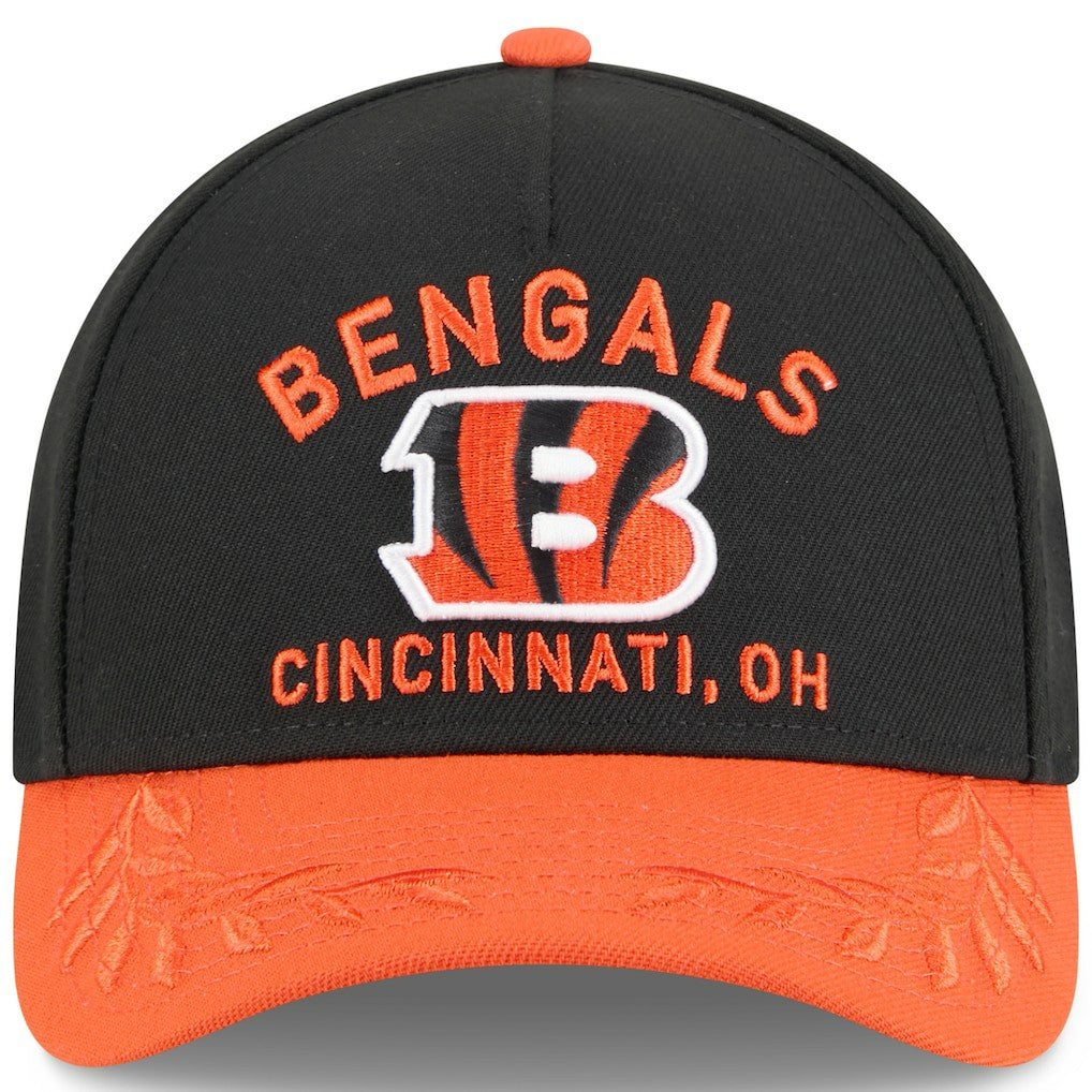 Youth 2025 NFL Draft 9FORTY A-Frame M-Crown Adjustable Hat - Cincinnati Bengals