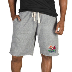 MLB Atlanta Braves Concepts Sport Mainstream Tri-Blend Shorts