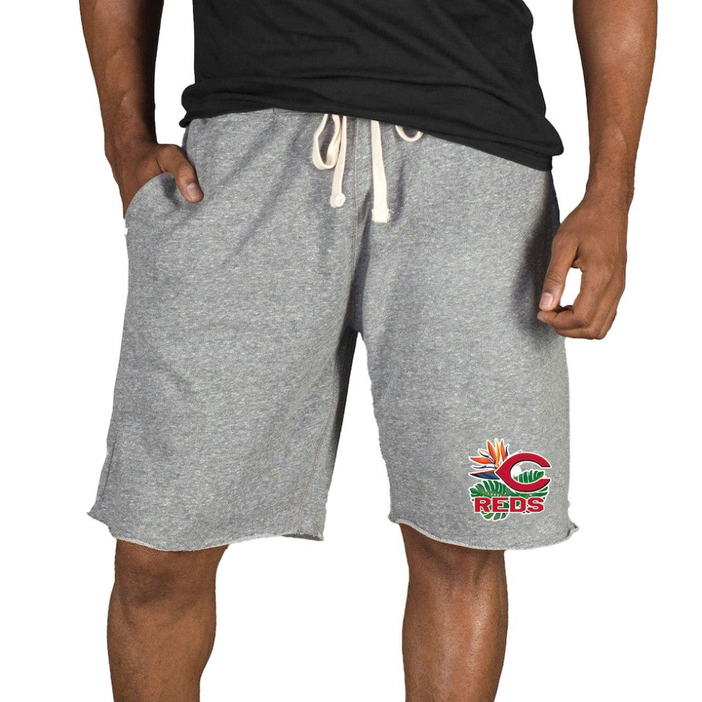 MLB Cincinnati Reds Concepts Sport Mainstream Tri-Blend Shorts