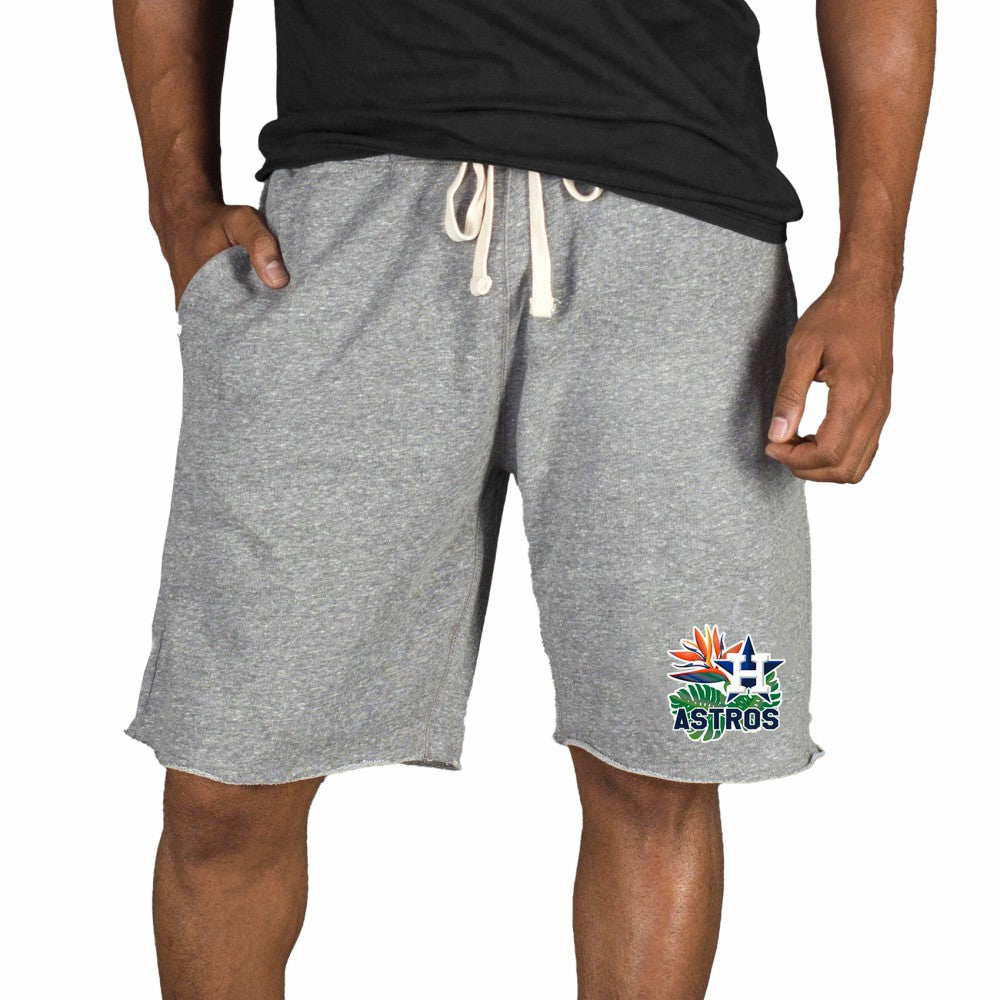 MLB Houston Astros Concepts Sport Mainstream Tri-Blend Shorts