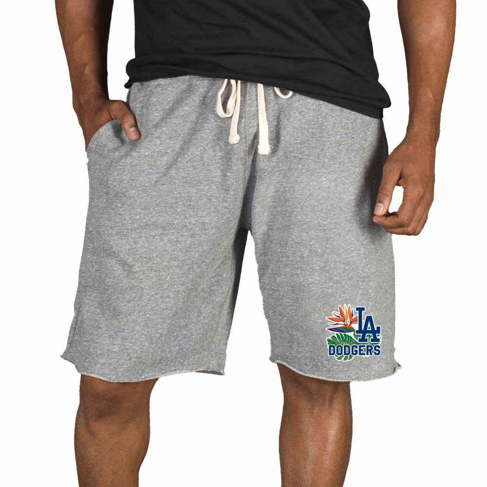 MLB Los Angeles Dodgers Concepts Sport Mainstream Tri-Blend Shorts