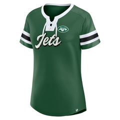 Women's Original State Lace-Up T-Shirt - New York Jets