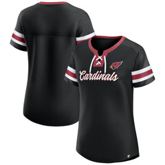 Women's Original State Lace-Up T-Shirt - Arizona Cardinals