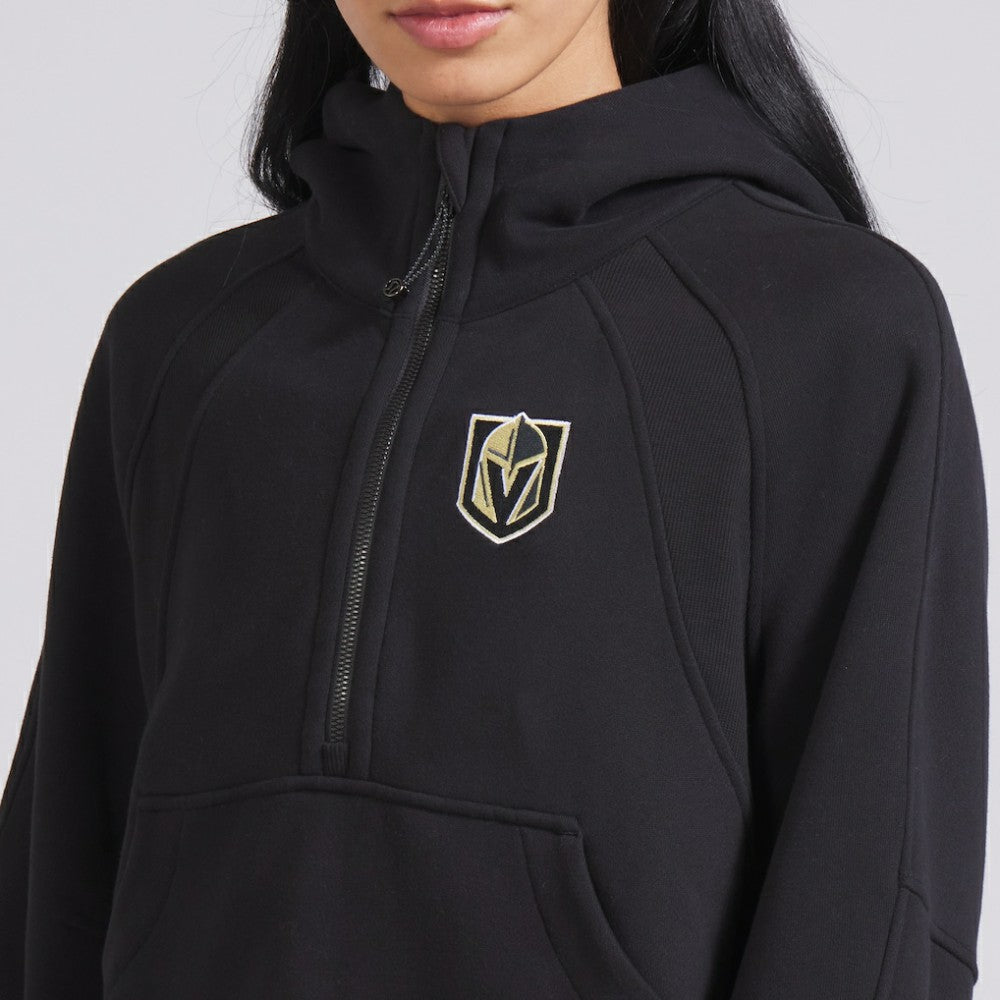 NHL Black|Black Vegas Golden Knights lululemon Women's Scuba Oversized Half-Zip Hoodie
