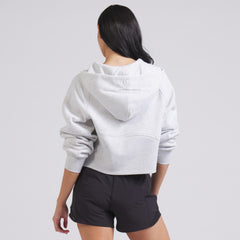 NHL Heathered Core Ultra Light Grey|Heathered Core Ultra Light Grey Vegas Golden Knights lululemon Women's Scuba Oversized Half-Zip Hoodie
