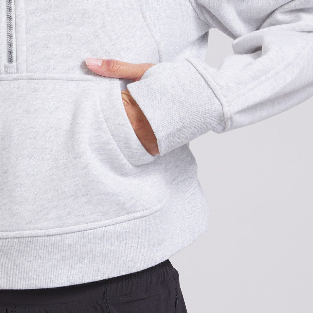 NHL Heathered Core Ultra Light Grey|Heathered Core Ultra Light Grey Vegas Golden Knights lululemon Women's Scuba Oversized Half-Zip Hoodie