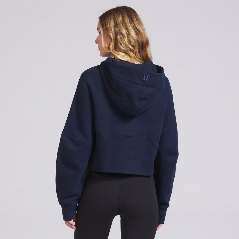 NHL True Navy|True Navy Montreal Canadiens lululemon Women's Scuba Oversized Half-Zip Hoodie