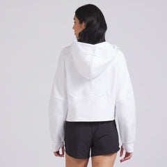 NHL White|White New York Rangers lululemon Women's Scuba Oversized Half-Zip Hoodie