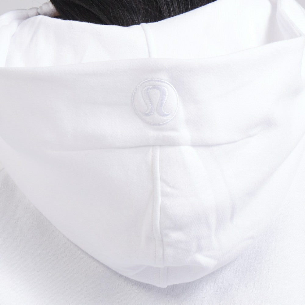 NHL White|White Toronto Maple Leafs lululemon Women's Scuba Oversized Half-Zip Hoodie