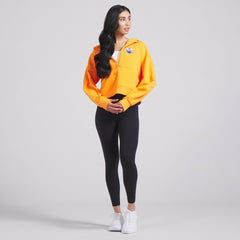 NHL Tiger|Tiger Edmonton Oilers lululemon Women's Scuba Oversized Half-Zip Hoodie