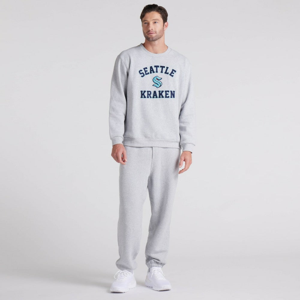 NHL Heathered Core Ultra Light Grey|Heathered Core Ultra Light Grey Seattle Kraken lululemon Steady State Crew
