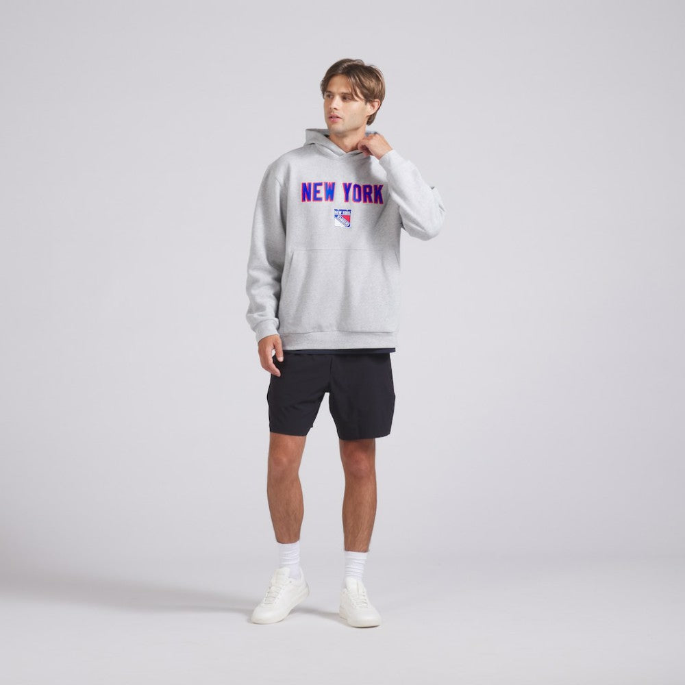 NHL Heathered Silver Drop|Heathered Silver Drop New York Rangers lululemon Steady State Pullover Hoodie