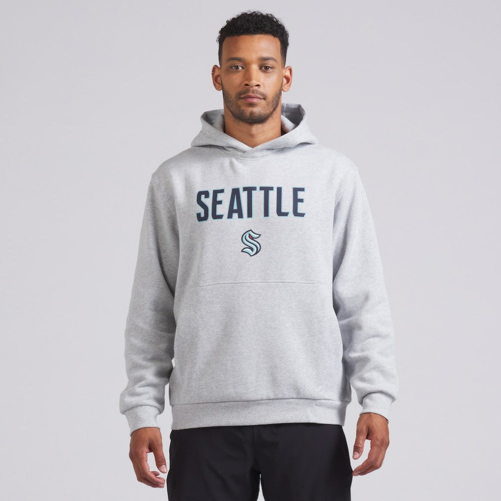 NHL Heathered Silver Drop|Heathered Silver Drop Seattle Kraken lululemon Steady State Pullover Hoodie