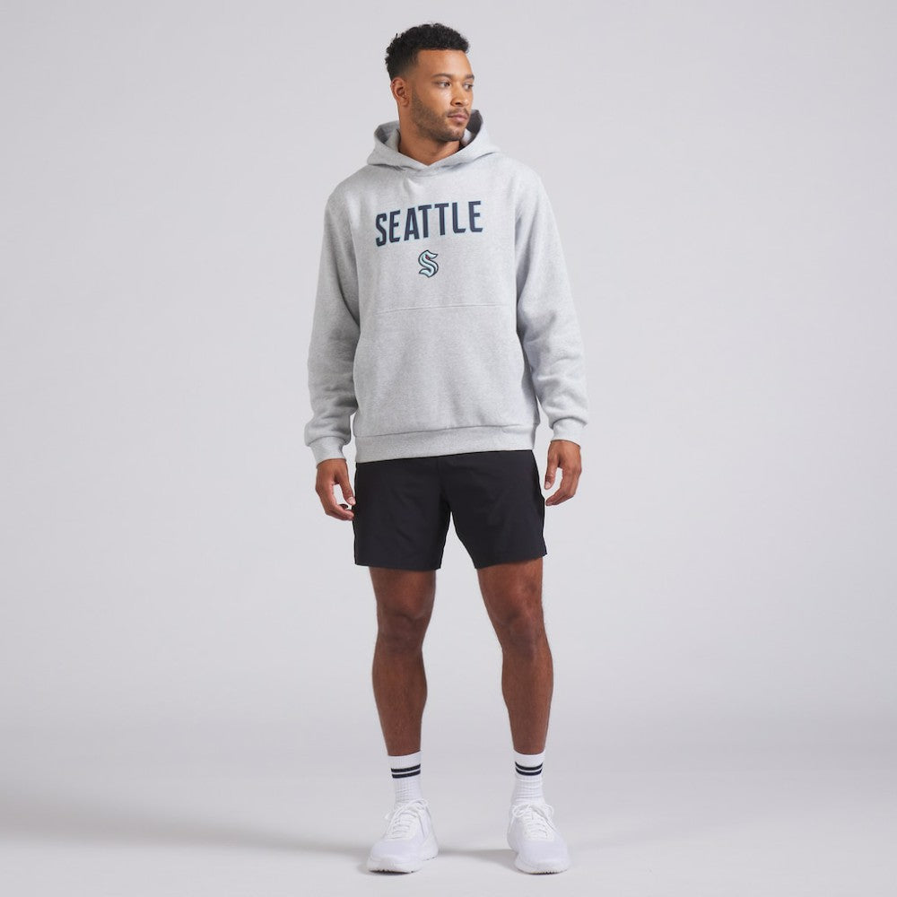 NHL Heathered Silver Drop|Heathered Silver Drop Seattle Kraken lululemon Steady State Pullover Hoodie