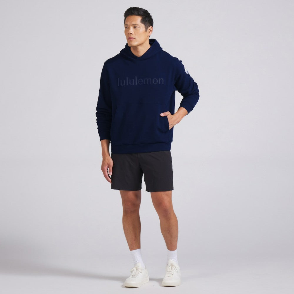 NHL True Navy|True Navy Edmonton Oilers lululemon Steady State Pullover Hoodie
