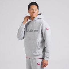 NHL Heathered Silver Drop|Heathered Silver Drop Montreal Canadiens lululemon Steady State Pullover Hoodie