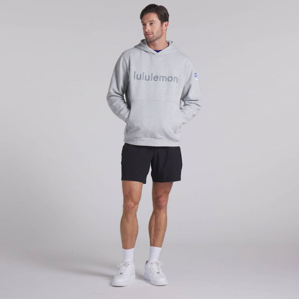 NHL Heathered Silver Drop|Heathered Silver Drop New York Rangers lululemon Steady State Pullover Hoodie