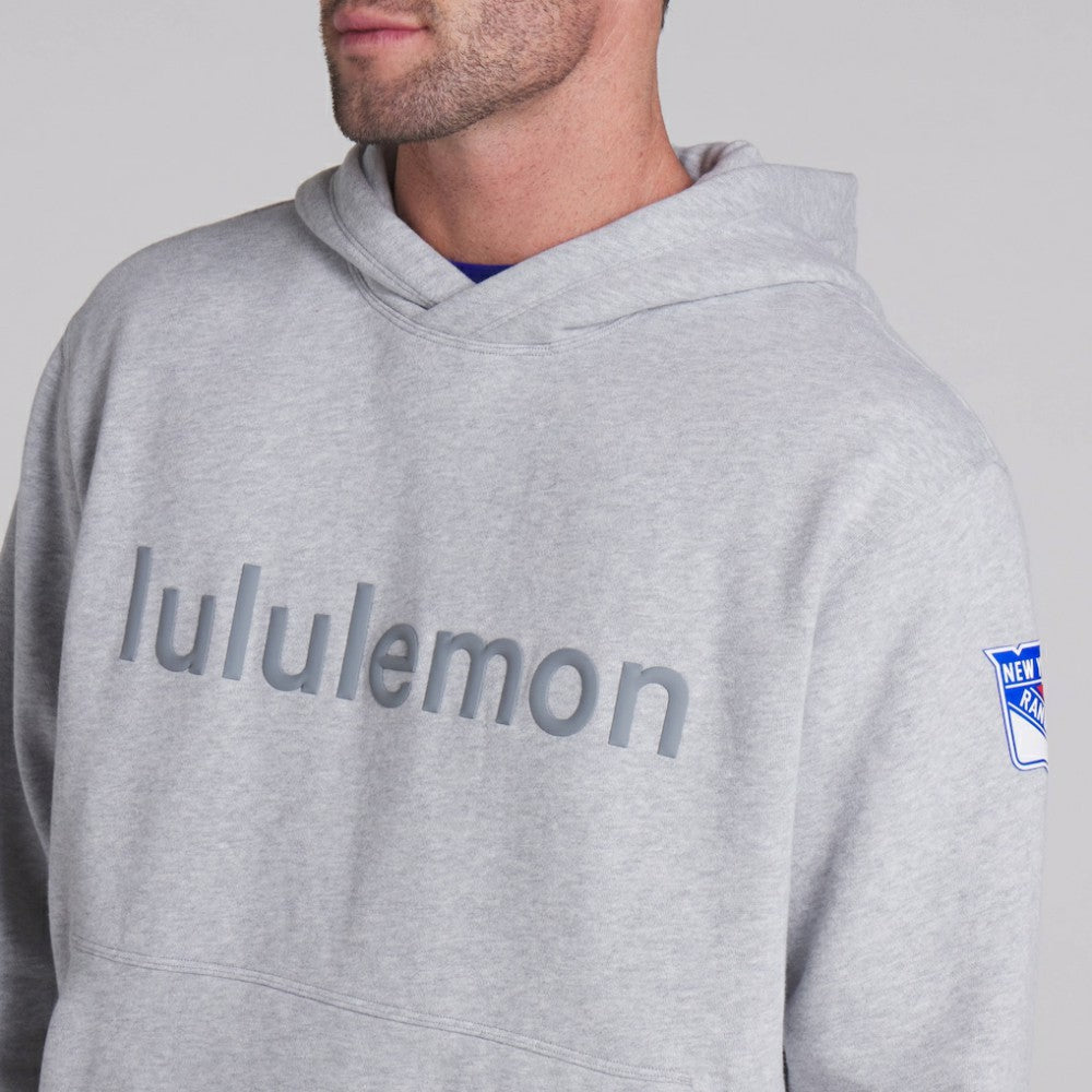 NHL Heathered Silver Drop|Heathered Silver Drop New York Rangers lululemon Steady State Pullover Hoodie