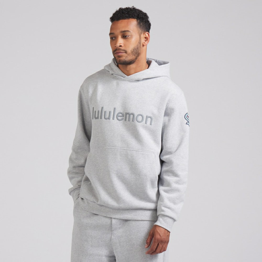NHL Heathered Silver Drop|Heathered Silver Drop Seattle Kraken lululemon Steady State Pullover Hoodie