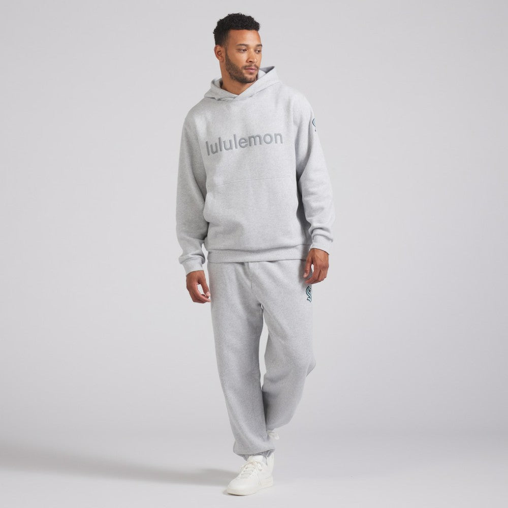 NHL Heathered Silver Drop|Heathered Silver Drop Seattle Kraken lululemon Steady State Pullover Hoodie