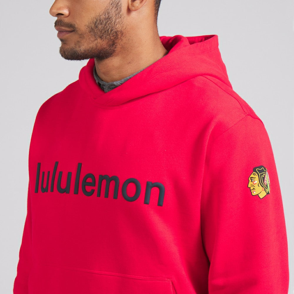 NHL True Red|True Red Chicago Blackhawks lululemon Steady State Pullover Hoodie