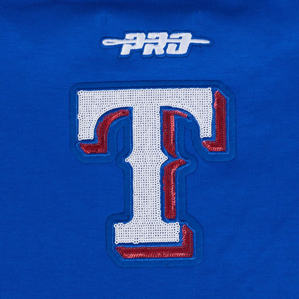 MLB Texas Rangers Pro Standard Women's Game Day Classics Crewneck Pullover Sweatshirt