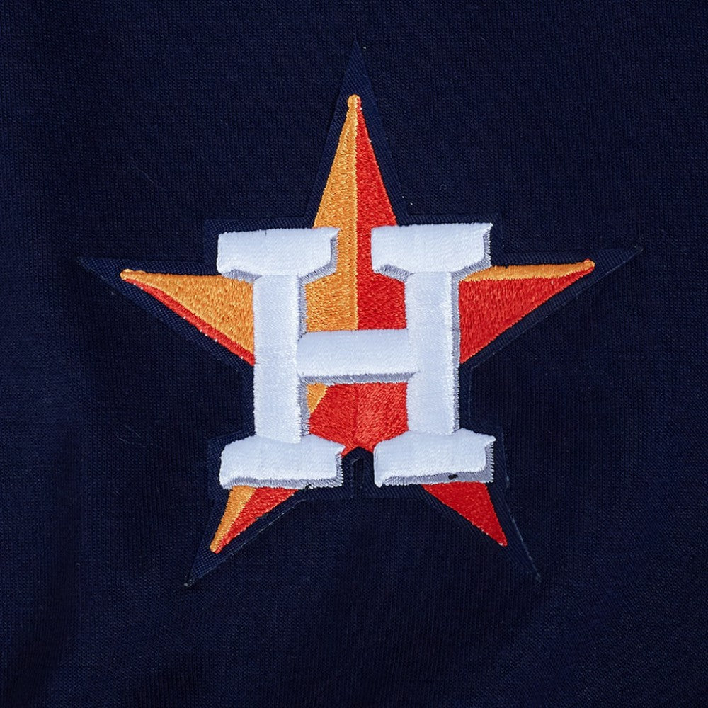 MLB Houston Astros Pro Standard Women's Game Day Classics Crewneck Pullover Sweatshirt
