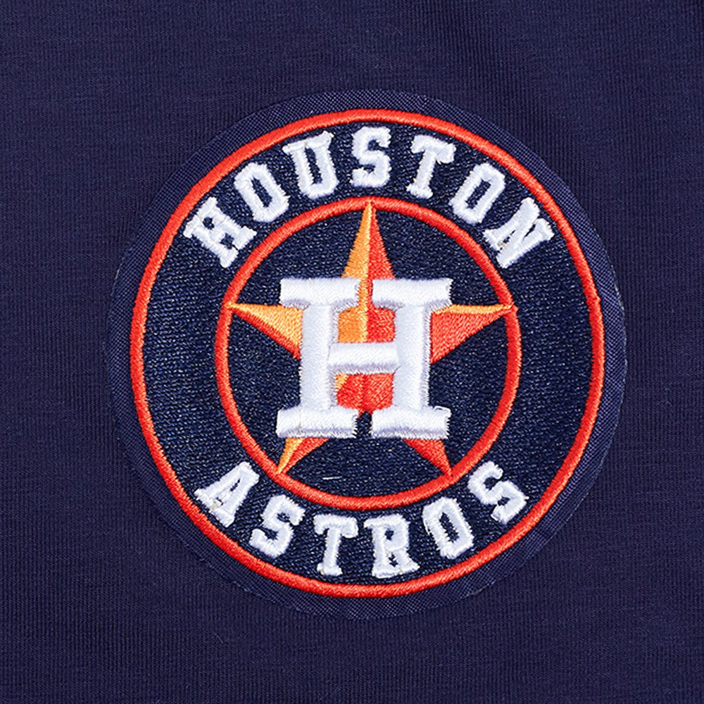 MLB Houston Astros Pro Standard Women's Game Day Classics Baby Doll Cropped T-Shirt
