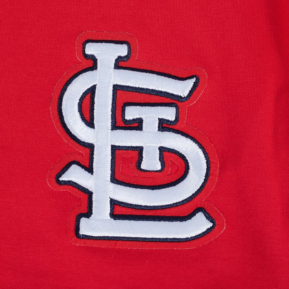 MLB St. Louis Cardinals Pro Standard Women's Game Day Classics Baby Doll Cropped T-Shirt