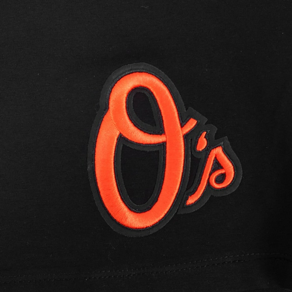 MLB Baltimore Orioles Pro Standard Women's Game Day Classics Baby Doll Cropped T-Shirt