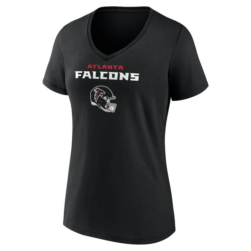 Michael Penix Jr.  Women's Name & Number Team Wordmark V-Neck T-Shirt - Atlanta Falcons