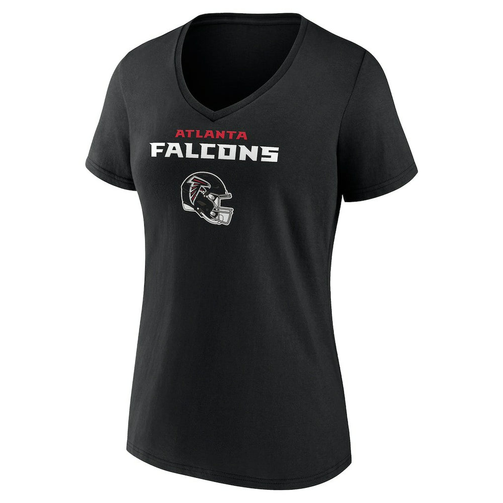 Michael Penix Jr.  Women's Name & Number Team Wordmark V-Neck T-Shirt - Atlanta Falcons