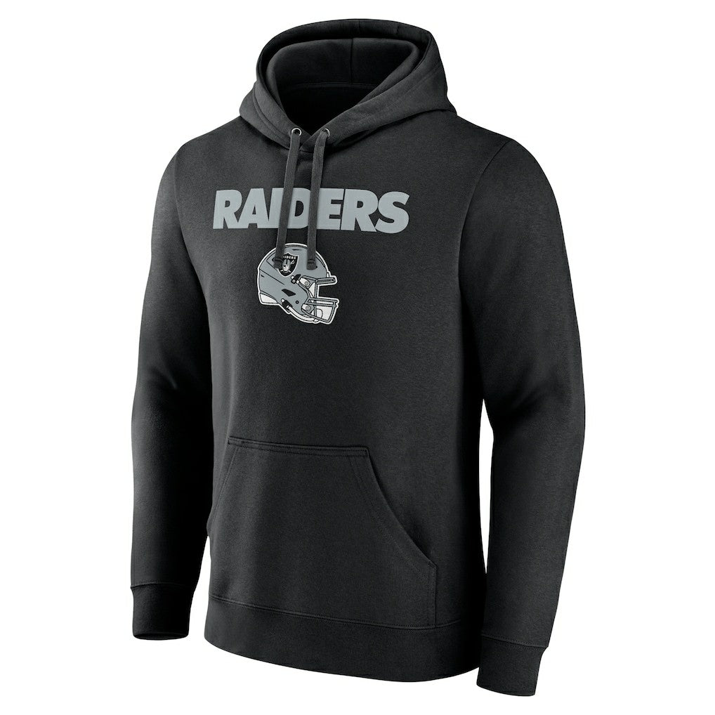 Brock Bowers  Name & Number Team Wordmark Pullover Hoodie - Las Vegas Raiders
