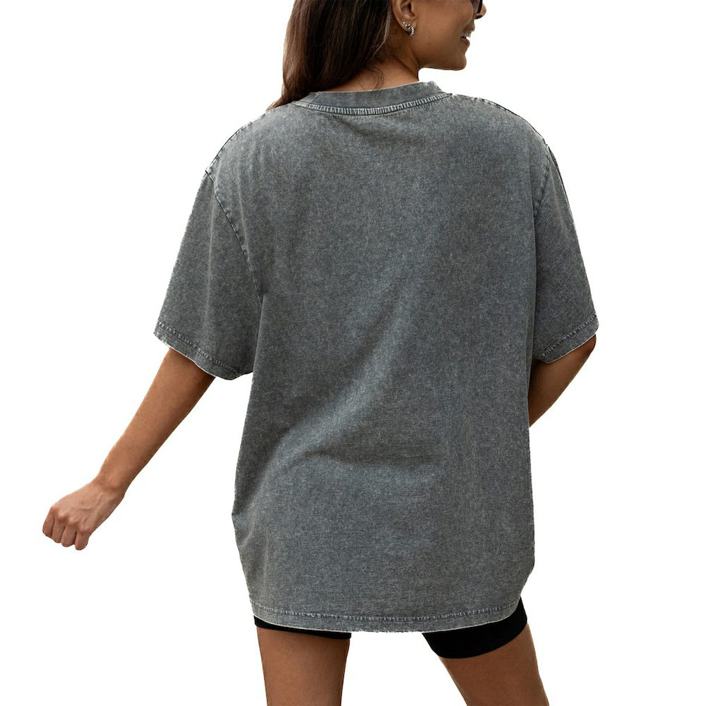 Gameday Couture Women's Throwback Oversized Snow Wash T-Shirt - Cleveland Browns