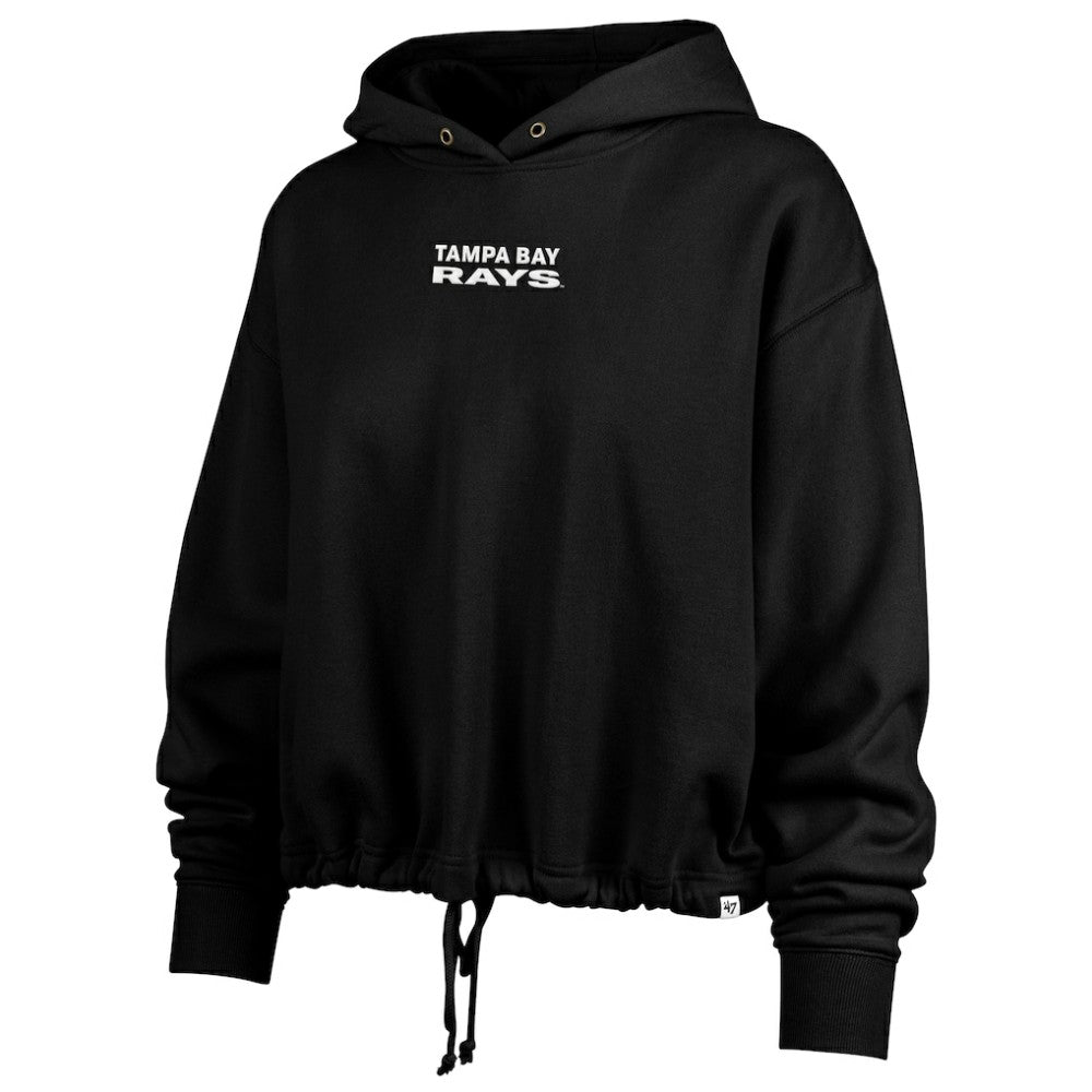 MLB Tampa Bay Rays '47 Women's City Connect Venice Cropped Pullover Hoodie