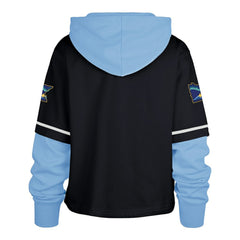 MLB Minnesota Twins '47 Women's City Connect Shortstop Cropped Pullover Hoodie