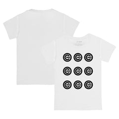 MLB Chicago Cubs Tiny Turnip Youth Logo Grid T-Shirt