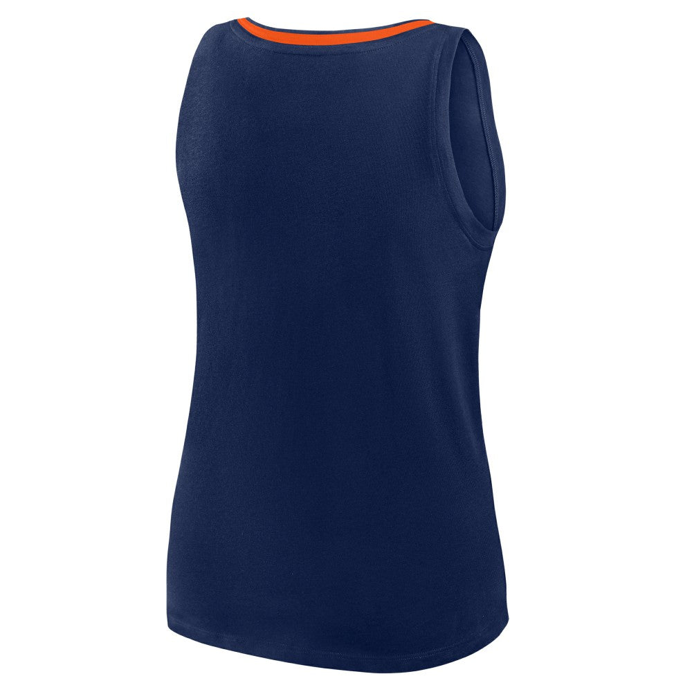 MLB Houston Astros Women's Plus Sized Stellar Win V-Neck Tank Top