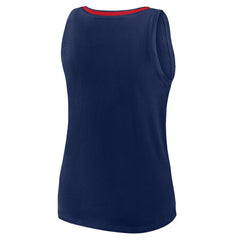 MLB Atlanta Braves Women's Plus Sized Stellar Win V-Neck Tank Top