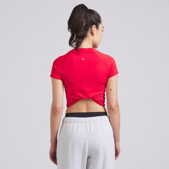 NHL True Red|True Red Chicago Blackhawks lululemon Women's Swiftly Tech Short-Sleeve Shirt 2.0